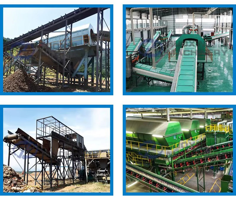 bulky waste sorting machine customer case