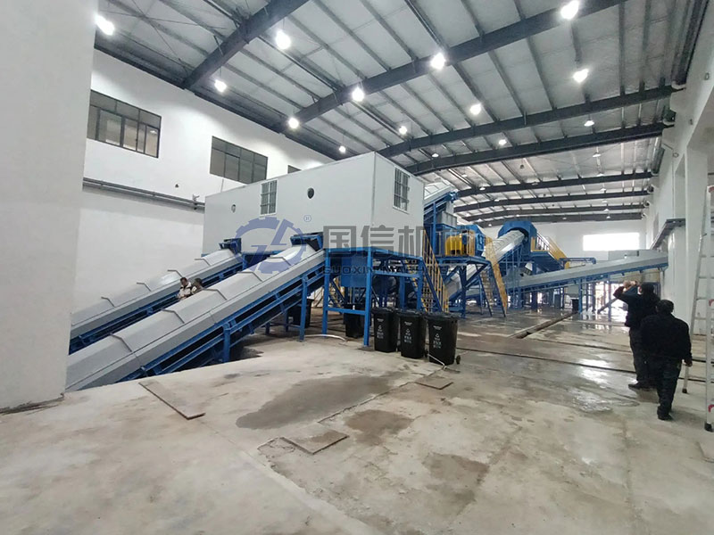 wood waste sorting machine