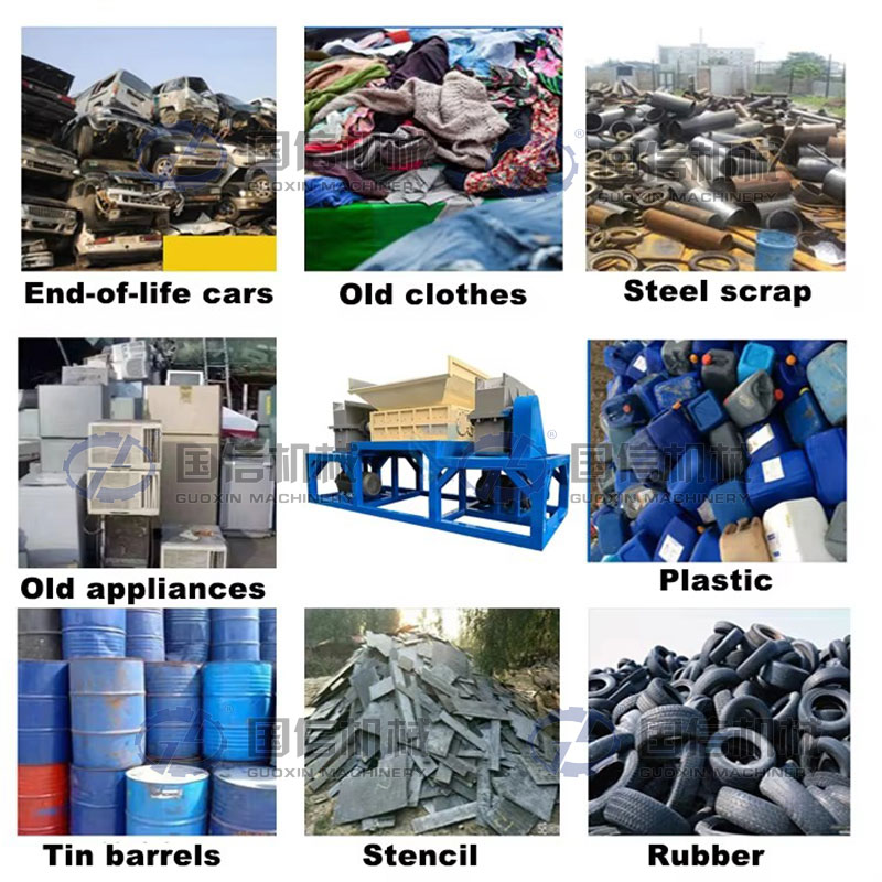 medical waste shredder machine Application scope