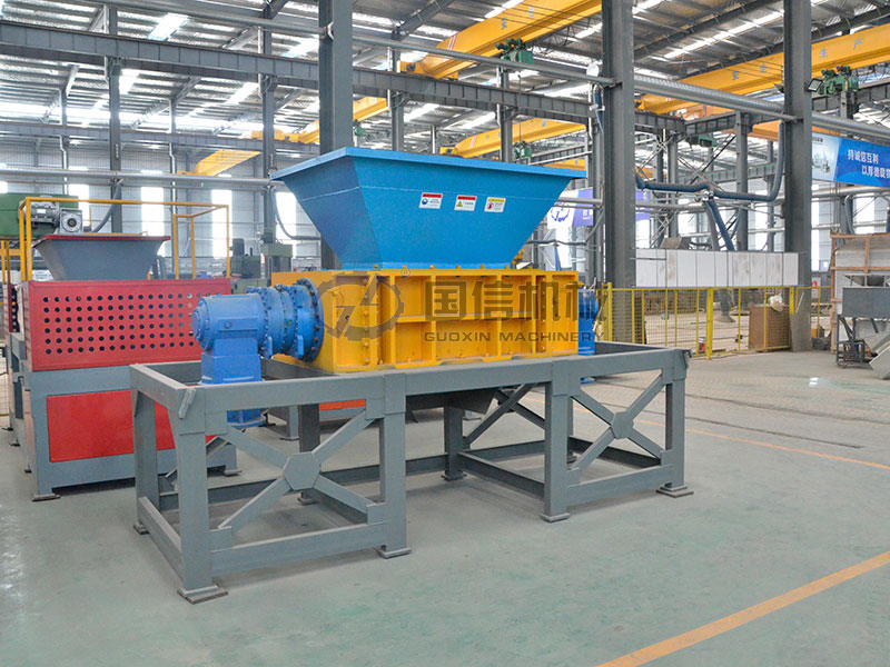 plastic recycling shredder machine