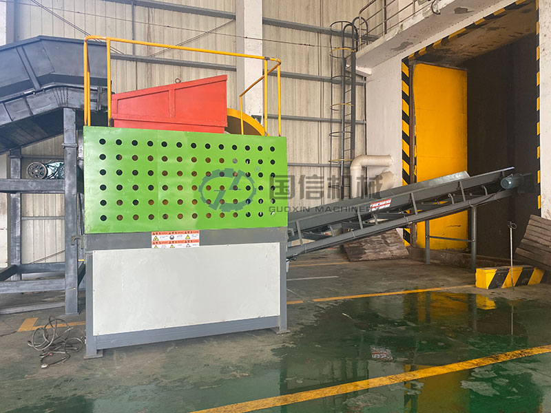 plastic recycling shredder machine Taiwan Customer Case