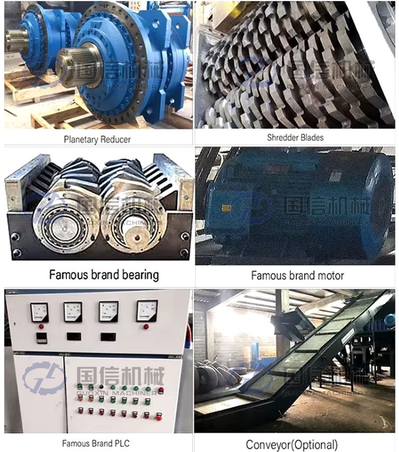 waste wood crusher Internal structure