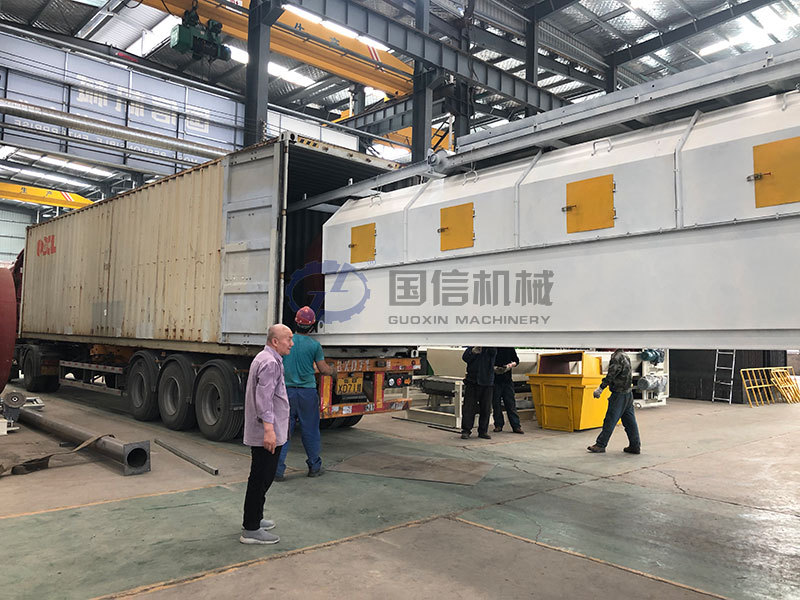 garbage disposal equipment shipped to the Indonesia