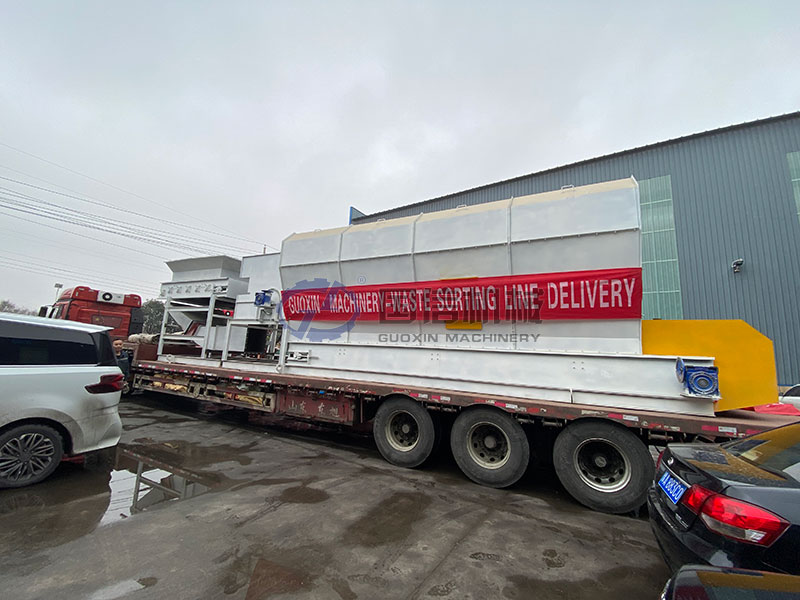 garbage recycling equipment shipped to kyrgyzstan