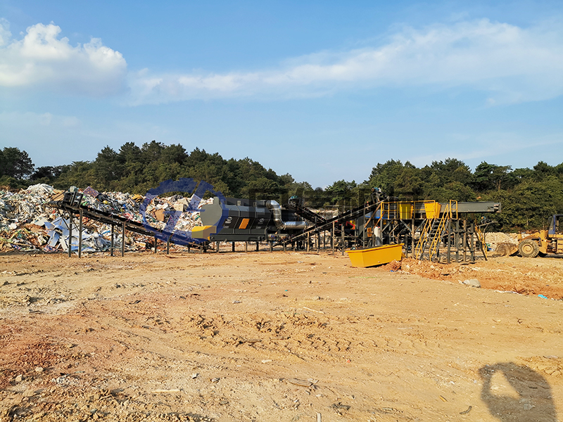 construction waste treatment equipment