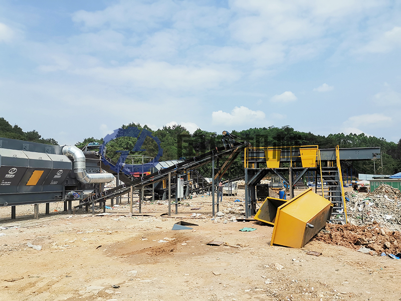 domestic waste treatment equipment Vietnam customer site