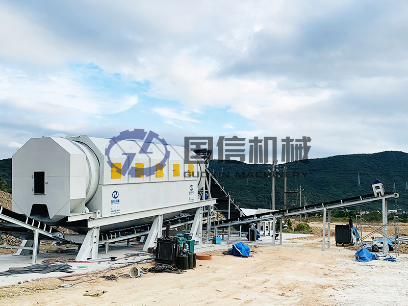 garbage recycling equipment philippine customer site