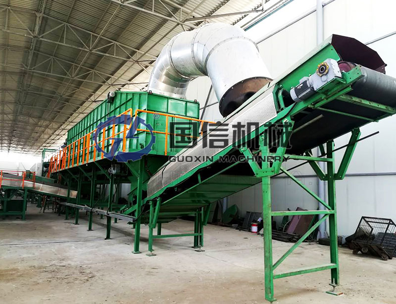 plastic waste sorting equipment Vietnam customer site