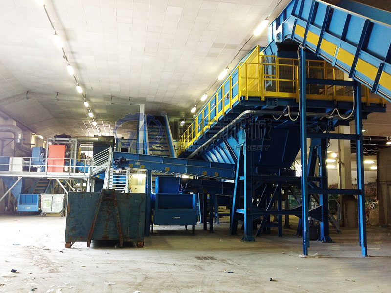 plastic waste sorting machine