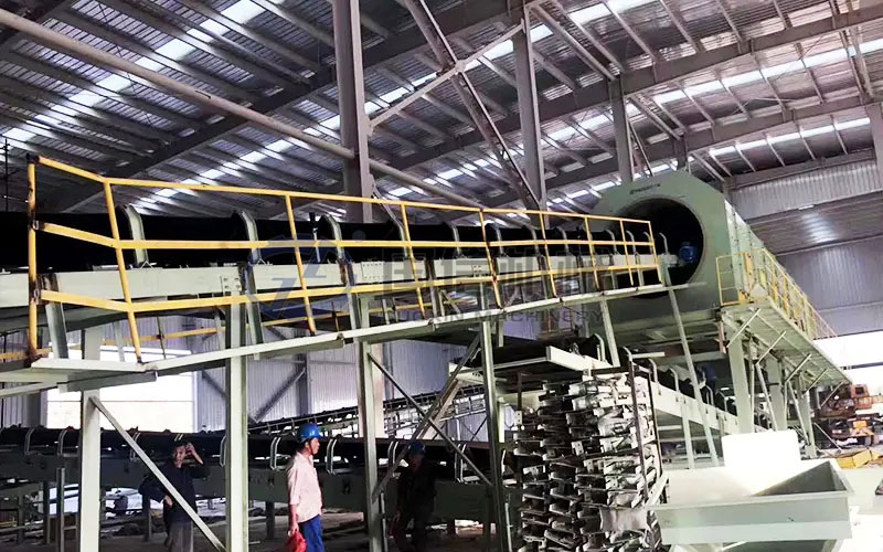 metal waste sorting machine Vietnam customer site