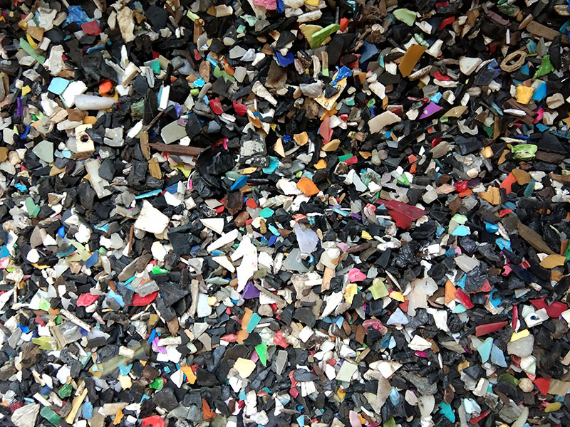 plastic waste sorting machine After treatment